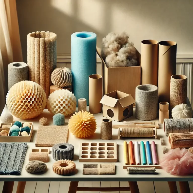 5 Materiais Texturizados que Todo Mundo Tem em Casa para Criar Brinquedos Sensoriais