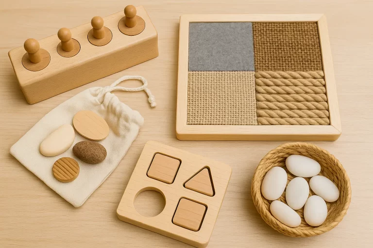 Brinquedos Táteis Montessorianos: Como Aplicar a Abordagem Montessori em Casa