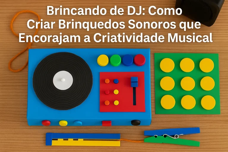 Brincando de DJ: Como Criar Brinquedos Sonoros que Encorajam a Criatividade Musical