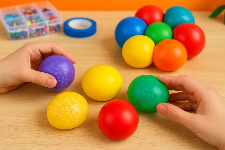 Artesanato Sensorial com Balões: Ideias Coloridas para Estimular Tato e Coordenação