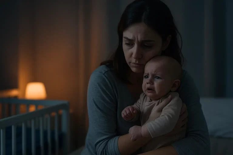 Por Que o Bebê Acorda Assustado à Noite - E Como Ajudar de Forma Natural
